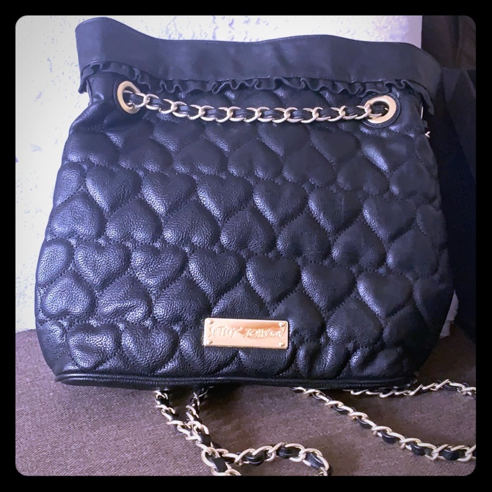 Betsey Johnson purse backpack